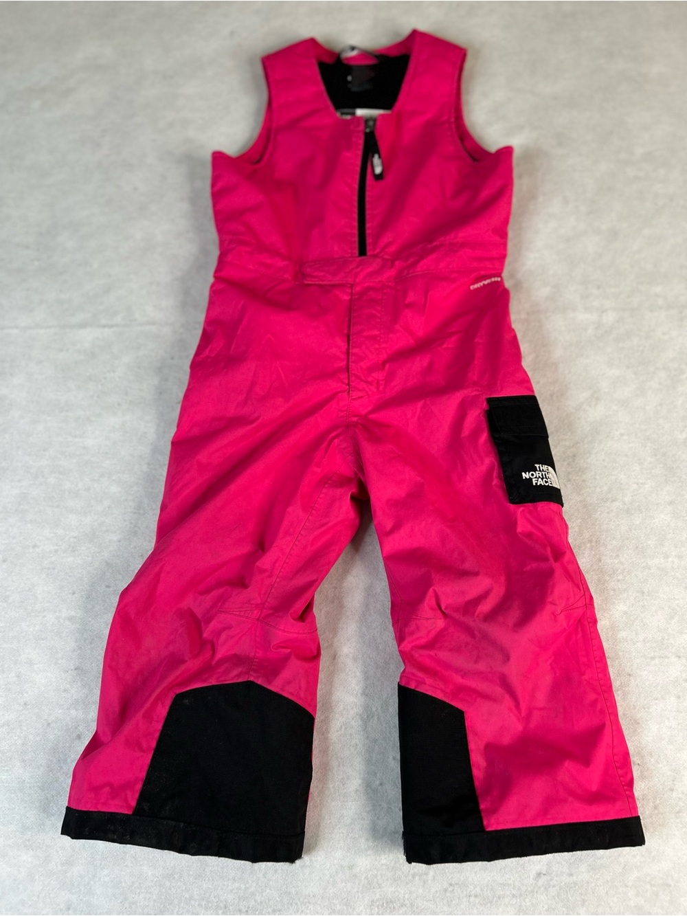The North Face Kids Snow Bib Overalls Size 3T Pink DryVent Insulated Winter